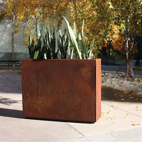 corten metal planter boxes|metal planter boxes outdoor australia.